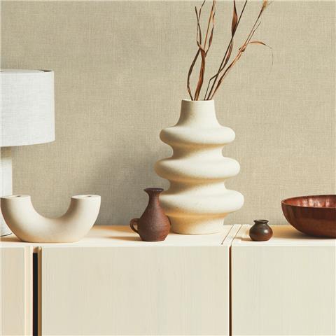 Boutique Finesse Vinyl Wallpaper Loom Texture 131234 Taupe