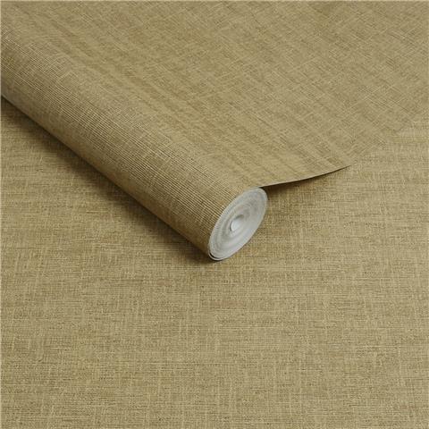Boutique Finesse Vinyl Wallpaper Loom Texture 131235 Golden