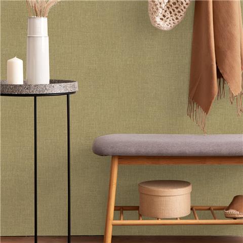 Boutique Finesse Vinyl Wallpaper Loom Texture 131235 Golden