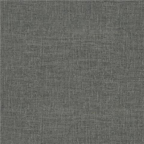 Boutique Finesse Vinyl Wallpaper Loom Texture 131236 Charcoal