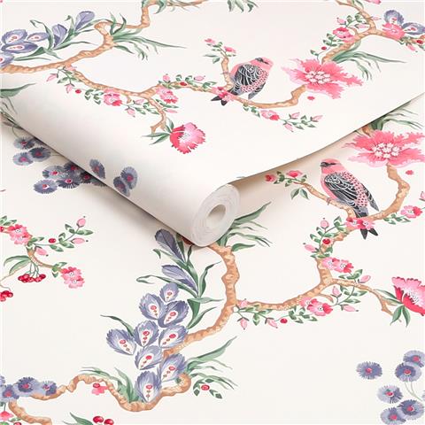 Cath Kidston Wallpaper Birds and Berries 131429 Spring