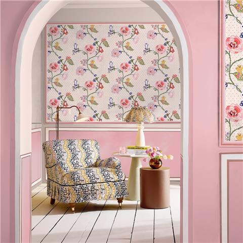 Cath Kidston Wallpaper Catnip 131433 Neutral