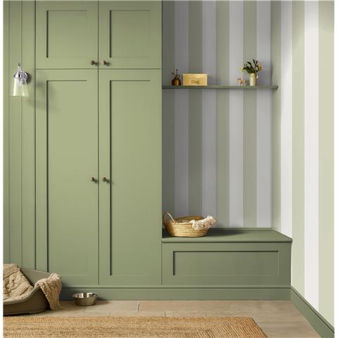 GRAHAM AND BROWN CONCERTO WALLPAPER COLLECTION Quartet Stripe 131442 sage