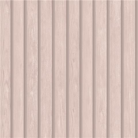 Holden Statement Wood Slat Wallpaper 13301 Pink