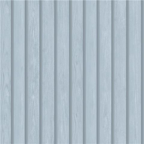 Holden Statement Wood Slat Wallpaper 13302 Blue