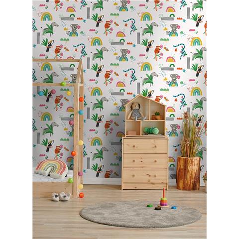 Dreamcatcher Wallpaper Abstract Animals 13350 Multi