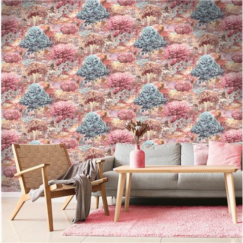 Holden Decor Wallpaper Astrology 13500 Pink