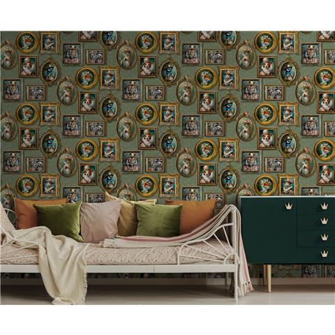 Holden Statement Wallpaper Regal Beasts 13792 Sage