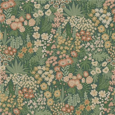 Holden Statement Wallpaper Everbloom 13900 Emerald green