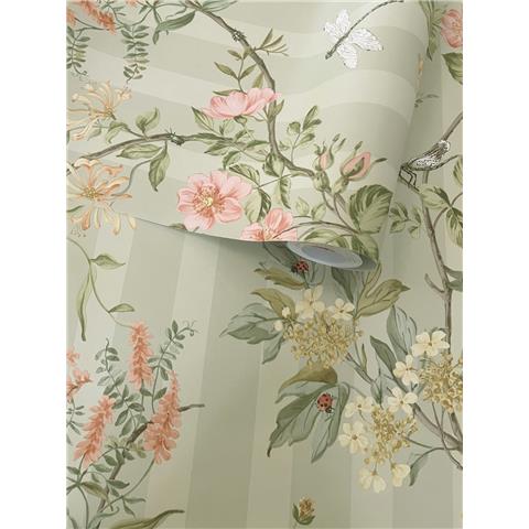 Holden Statement Wallpaper Hampton 13910 Sage