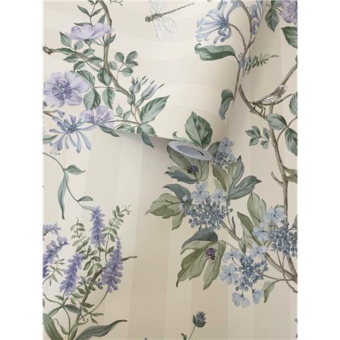 Holden Statement Wallpaper Hampton 13911 Neutral Blue