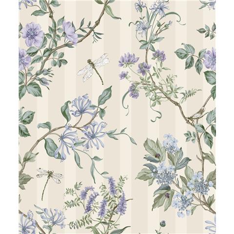 Holden Statement Wallpaper Hampton 13911 Neutral Blue