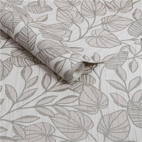 Super Fresco Linden Leaf Trail Wallpaper 140046 Mocha