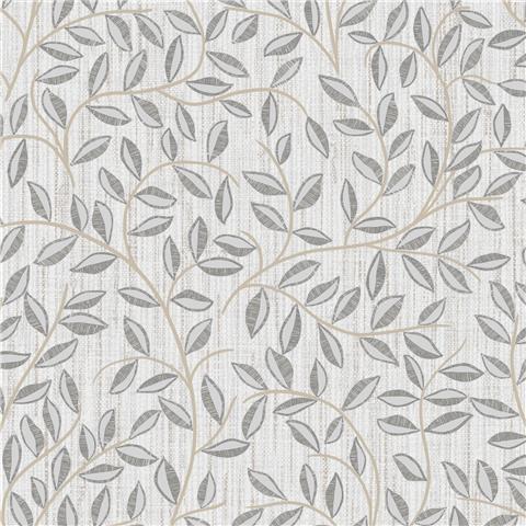 Super Fresco Linden Willow Leaf Wallpaper 140047 Mocha