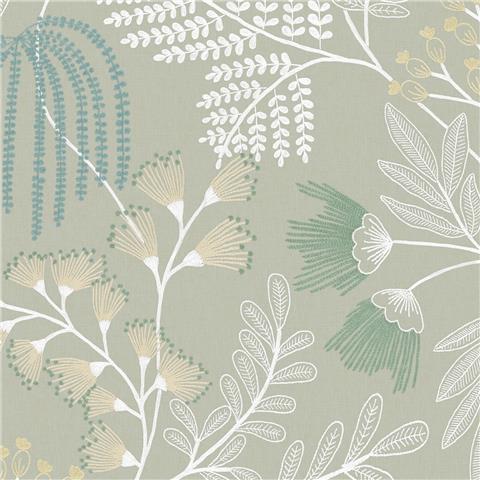Super Fresco Easy Richmond Wallpaper 140058 sage