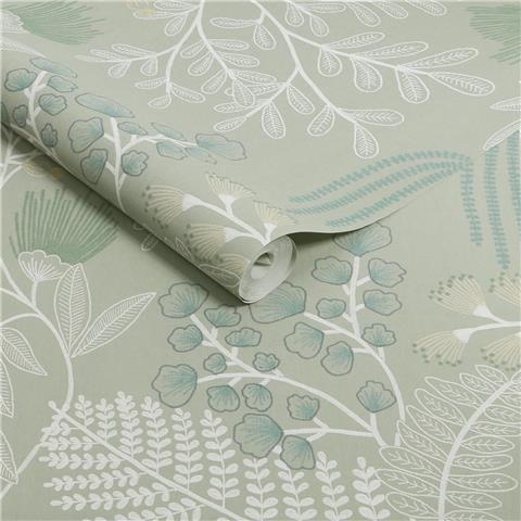 Super Fresco Easy Richmond Wallpaper 140058 sage