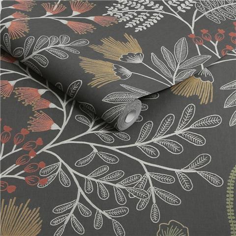 Super Fresco Easy Richmond Wallpaper 140061 Noir