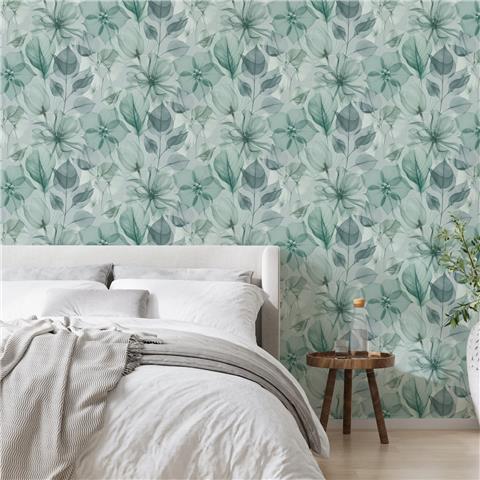 Super Fresco Easy Arlington Wallpaper 140063 Aquamarine