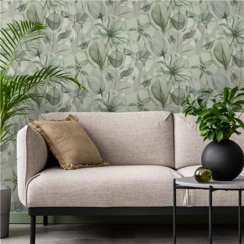 Super Fresco Easy Arlington Wallpaper 140065 Jade