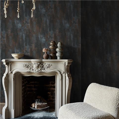 Graham & Brown x Abigail Ahern Wallpaper Oxidized Opulence 140091 Nightfall