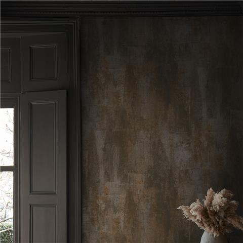 Graham & Brown x Abigail Ahern Wallpaper Oxidized Opulence 140094 Charcoal