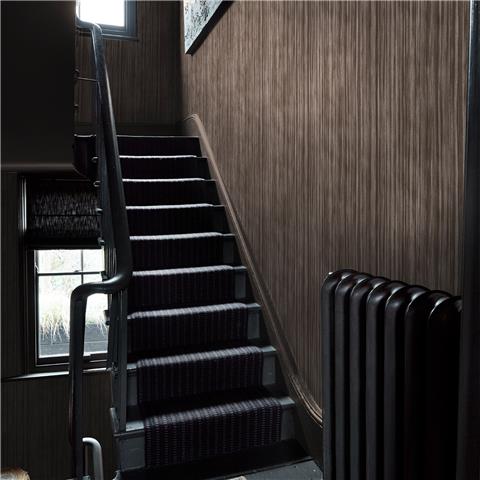 Graham & Brown x Abigail Ahern Wallpaper Linear Luxe 140097 Deep greige
