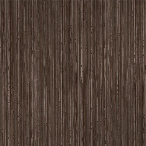 Graham & Brown x Abigail Ahern Wallpaper Fibre stripe 140100 chocolate