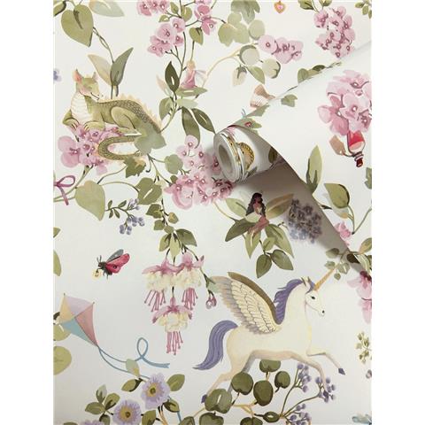 Kids Wallpaper Away with the fairies 14020 Cream