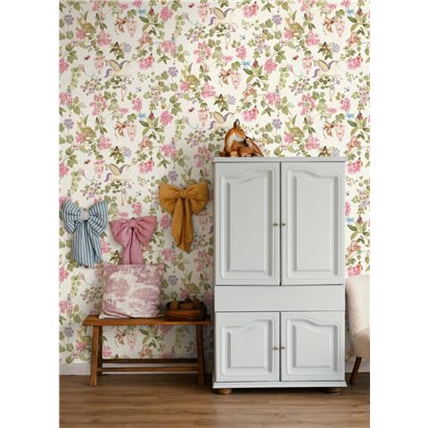 Kids Wallpaper Away with the fairies 14020 Cream