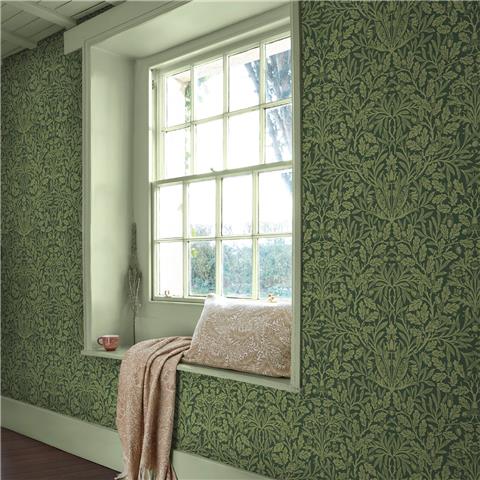 William Morris at Home Wallpaper Acorn 140490 garden green