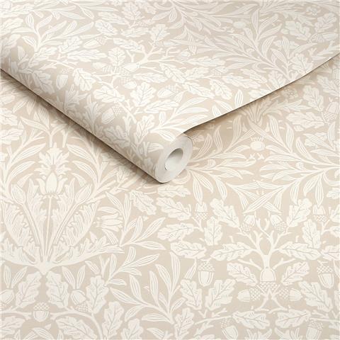 William Morris at Home Wallpaper Acorn 140491 hessian