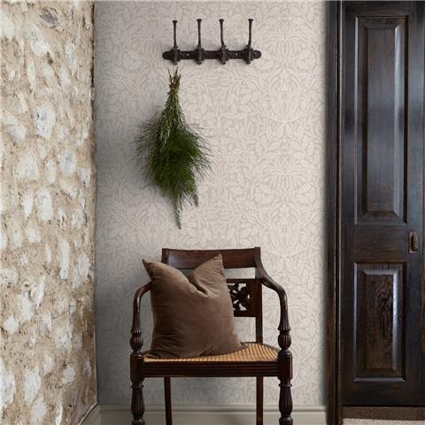 William Morris at Home Wallpaper Acorn 140491 hessian