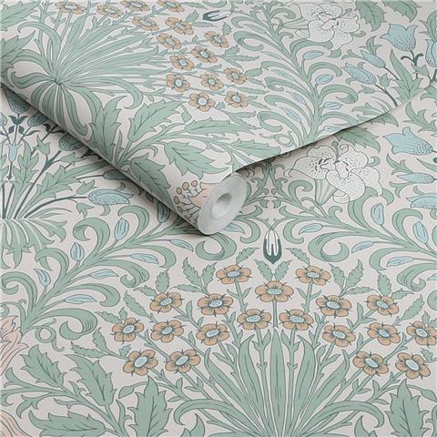 William Morris at Home Wallpaper Garden 140496 Cottage Blues