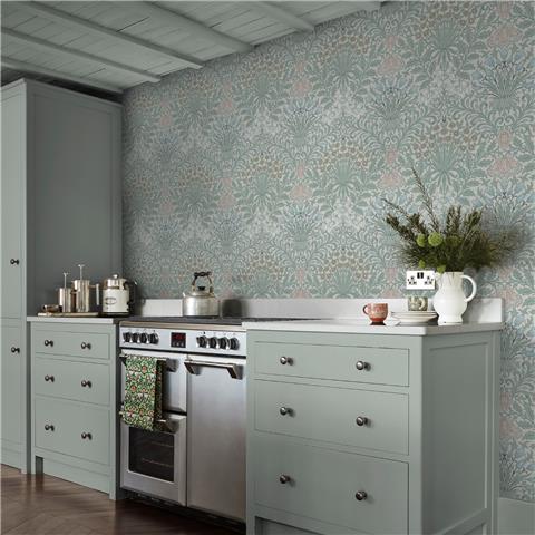 William Morris at Home Wallpaper Garden 140496 Cottage Blues