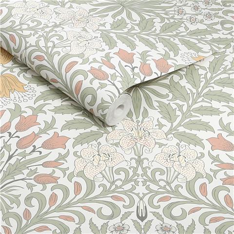 William Morris at Home Wallpaper Garden 140497 Soft Sage