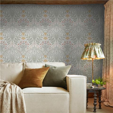 William Morris at Home Wallpaper Garden 140497 Soft Sage