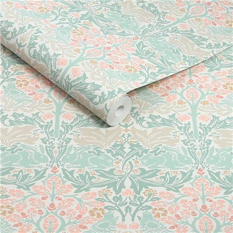 William Morris at Home Wallpaper Brother rabbit 140799 Lullaby Blues