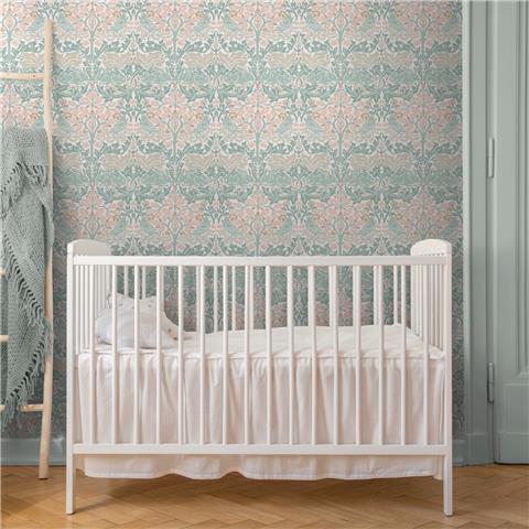 William Morris at Home Wallpaper Brother rabbit 140799 Lullaby Blues