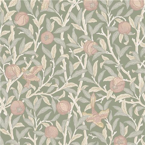 William Morris at Home Wallpaper Bird + Pomegranate 140502 Rose garden