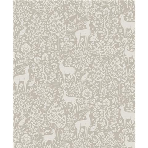 Holden Statement Symphony Wallpaper Deer Woods 14161 Taupe