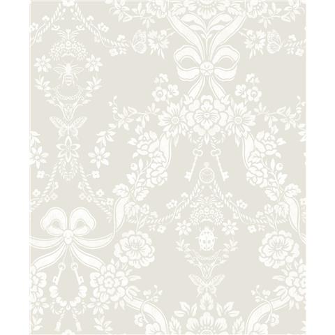 Holden Statement Symphony Wallpaper Bow Damask 14171 Taupe