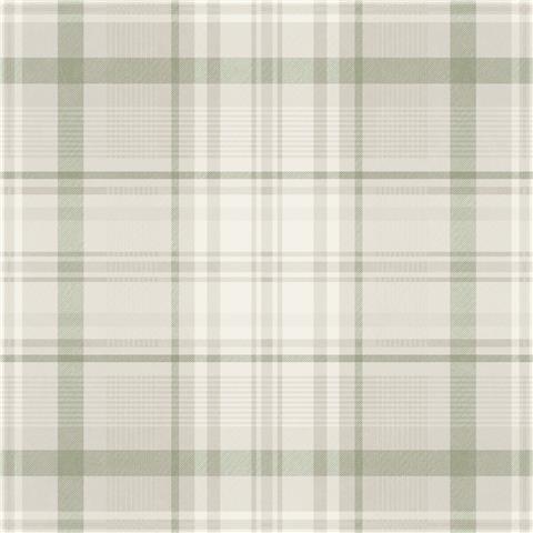 Holden Statement Symphony Wallpaper Kirkham Check 14181 Green