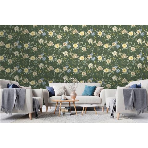 Holden Statement Symphony Wallpaper Bird Garden 14191 Green
