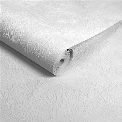 William Morris at Home Paintable Wallpaper Marigold 142102