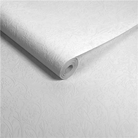 William Morris at Home Paintable Wallpaper Blackthorn 142103