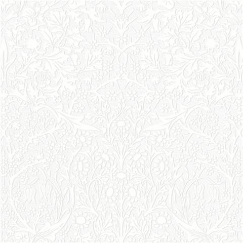 William Morris at Home Paintable Wallpaper Blackthorn 142103