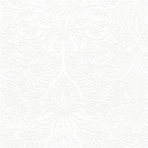 William Morris at Home Paintable Wallpaper Dove and Rose 142105