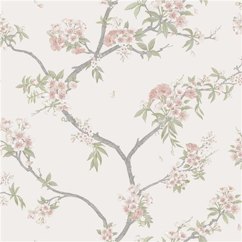 Holden Statement Symphony Wallpaper Cherry Blossom14213 Cream/Pink
