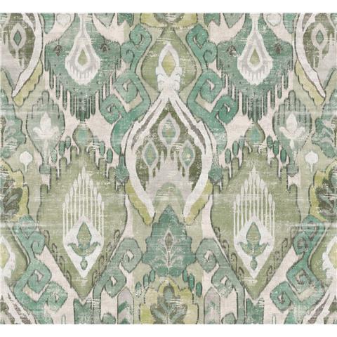 GRAHAM AND BROWN JAIPUR WALLPAPER COLLECTION Daraee Tapestry 142304 Green