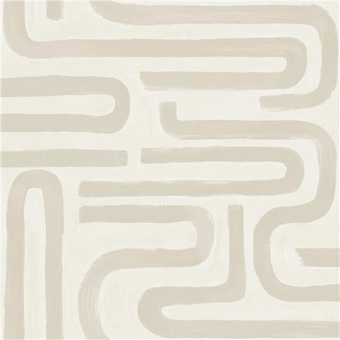 Holden Statement Symphony Wallpaper Brushed Geo 14230 Neutral